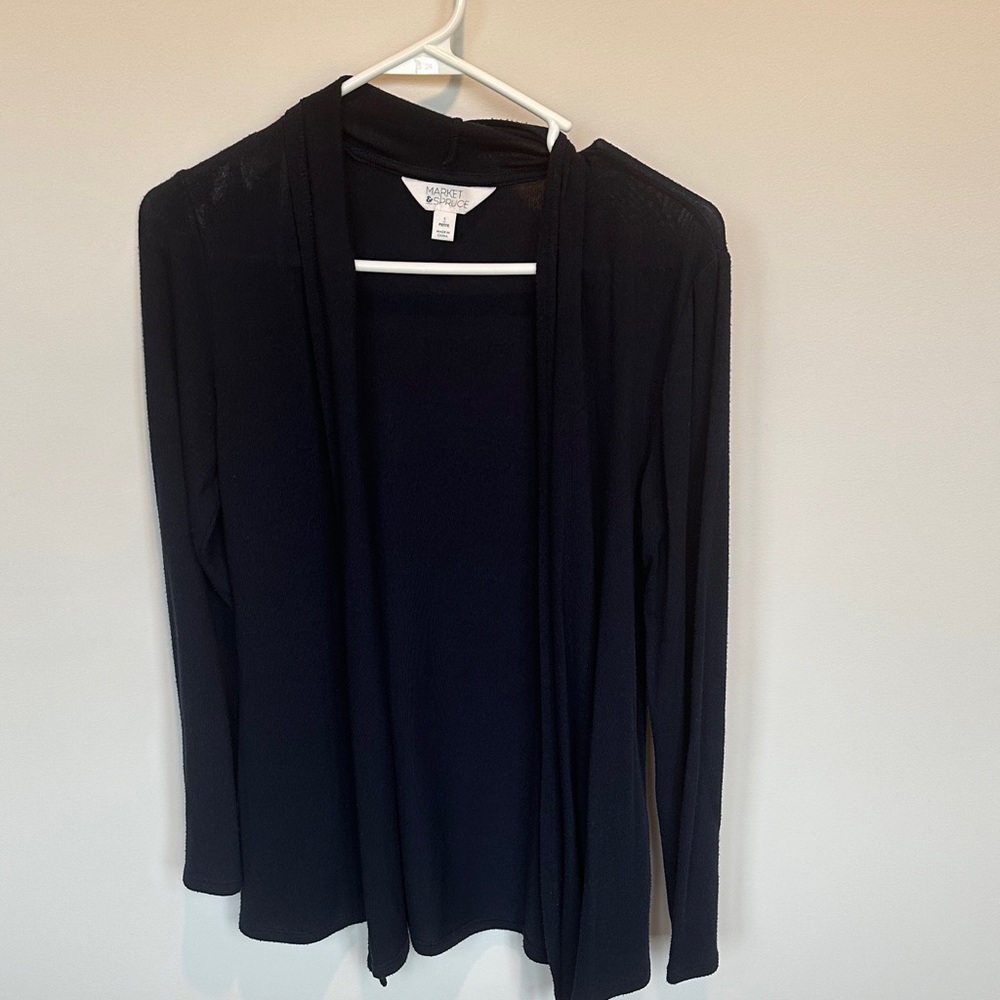 Market & Spruce Blue Cardigan